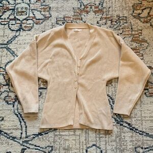 Oak + Fort Creme Beige Sweater